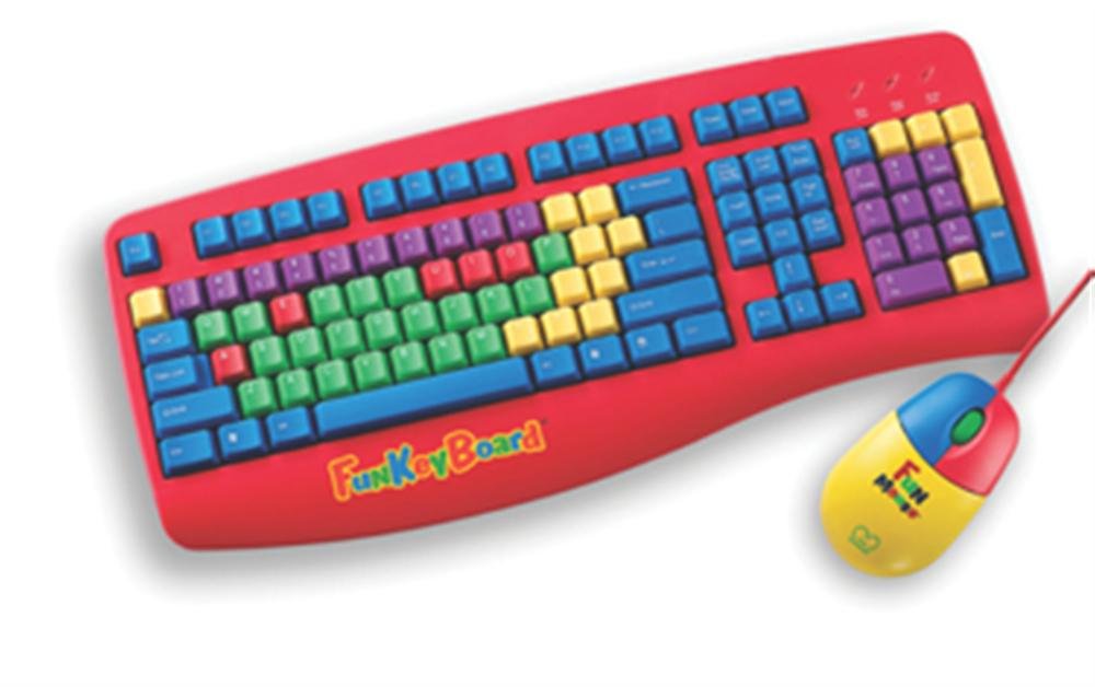 Childrens Fun Keyboard and Fun Mouse Combo