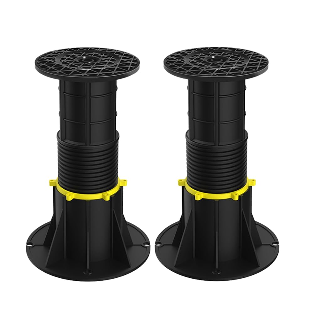 CTRLZS 2 Pcs Adjustable Height Bed Support Legs 8.5-13 Inch, Bed Frame Center Support Legs for Bed Frame/Bed Center Slat