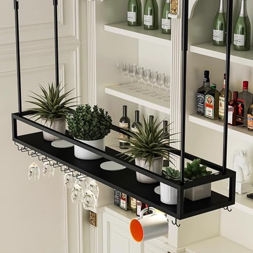 Soporte para Botellas de Vino Colgante 80 x 25 x 20 cm miniatura 1