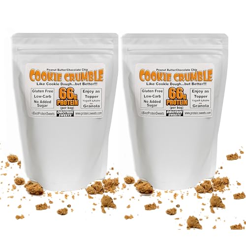 High Protein Cookie – Peanut Butter Chocolate Chip Crumble, 66g