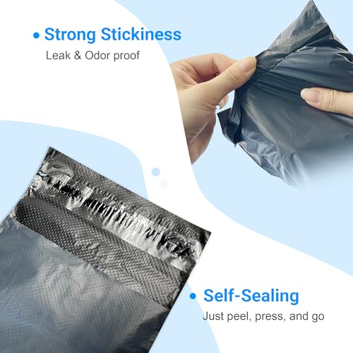Image of 100 Sanitary Napkin Disposal Bags, Feminine Hygiene Tampon Disposal Bags