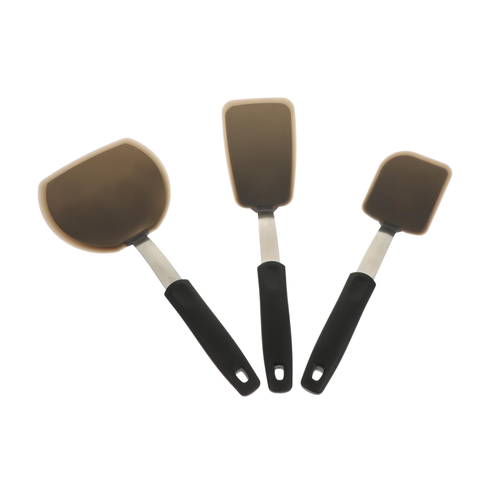 TOPBATHY Spatole in Silicone 3pezzi per Cottura Facile da Pulire Adatto Cucina Domestica Hotel