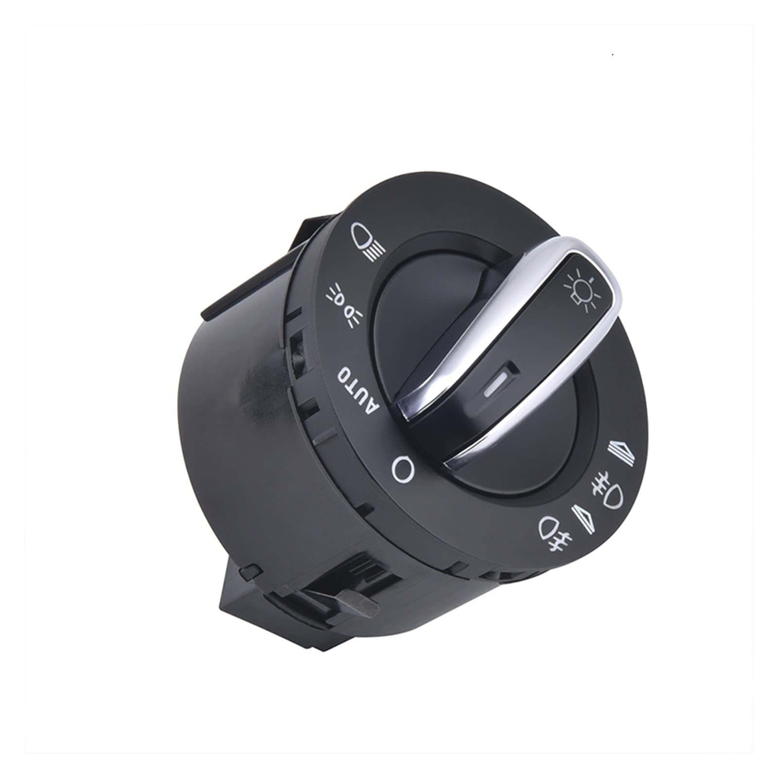 ZHENRONG Gdong Store Chrome Headlight Switch Control Fog Light Switch Control Fit For Audi A6 S6 C6 RS6 Allroad For Q7 4FD941531A 4F1941531E