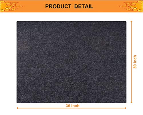 Brinman BRM-03630 Under Grill Mat,Premium Grill Mat For Deck thumb #7