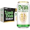 Liquid Death Soda-Flavored Sparkling Water - Mt. Death, Less Sugar*, Huge Flavor, No Caffeine, No Artificial Sweeteners, 12 Fl Oz Pack of 12