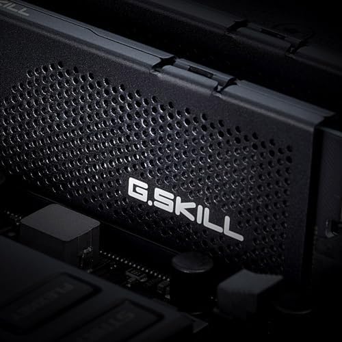 G.SKILL Ripjaws S5 Series DDR5 RAM (Intel XMP 3.0 & AMD EXPO) 32GB (2x16GB) 5200MT/s CL40-40-40-83 1.10V Desktop Computer Memory U-DIMM - Matte Black (F5-5200J4040A16GX2-RS5K)