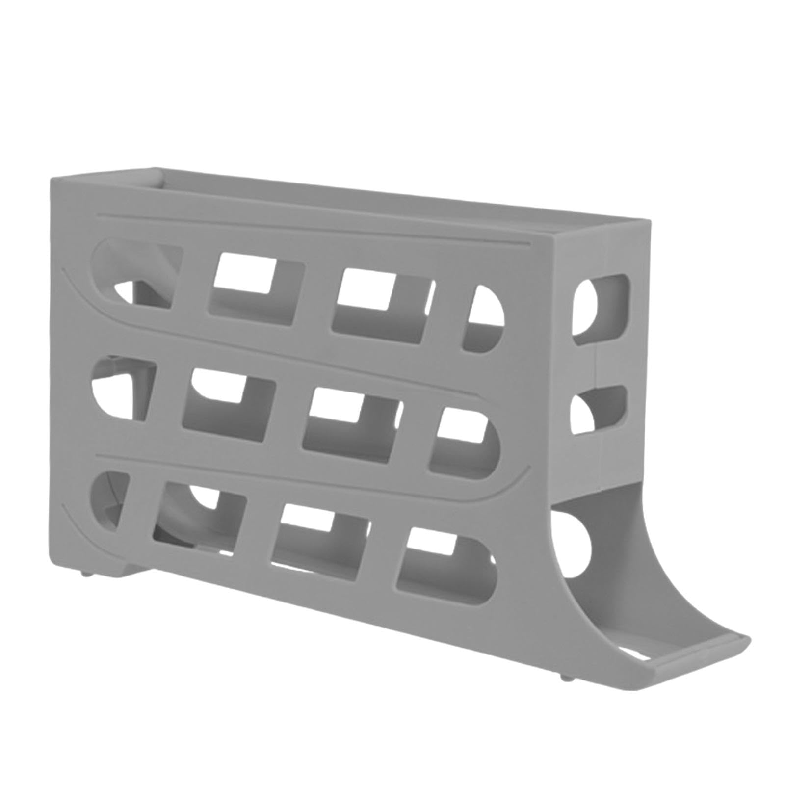 BNF Auto Rolling Down Egg Dispenser Organizer Refrigerator Egg Holder for Fridge Gray | Home & Garden | Kitchen, Dining & Bar | Kitchen Storage & Organization | Food Storage Containers-image-10
