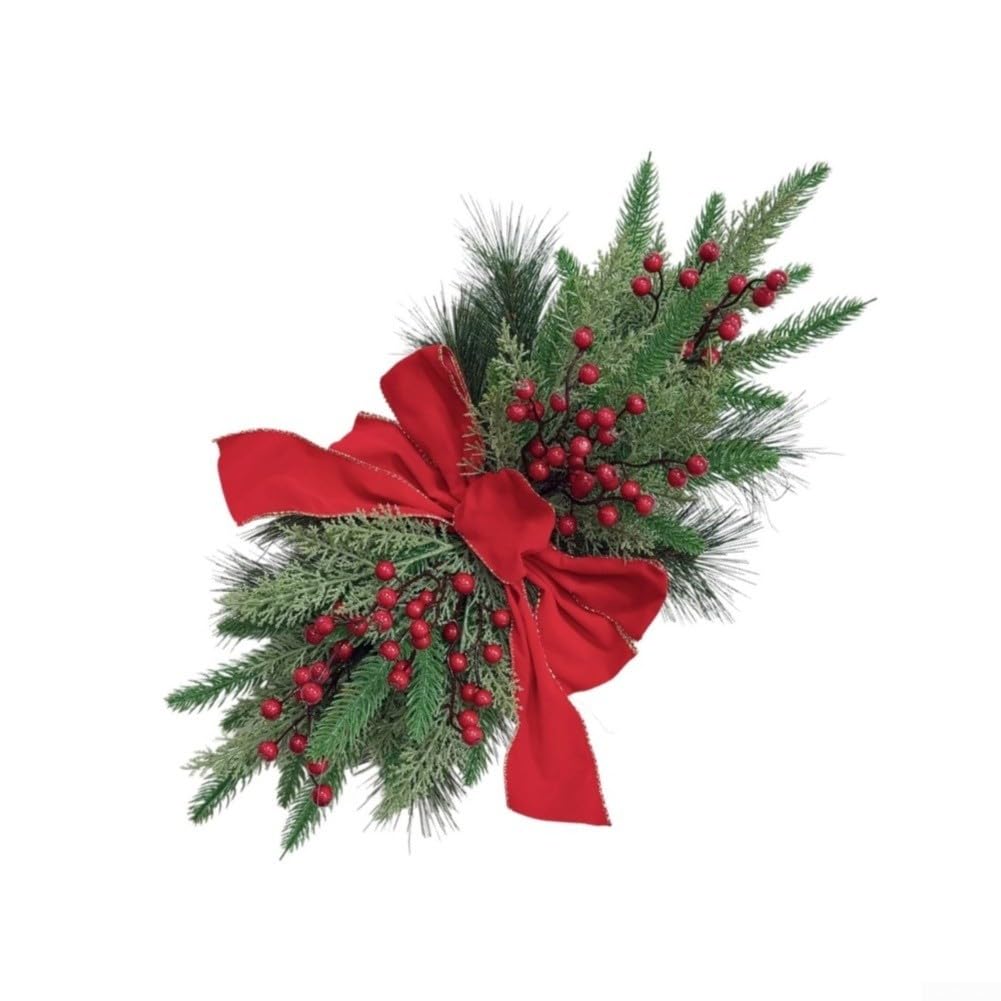 para corona de Navidad de Piñas 60cm Hecha a Mano para corona