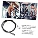 TOGEVAL 2pcs Workout Cables Multi-Function Pulley System Replacement Cables for Gym Exercises for All Fitness Levels