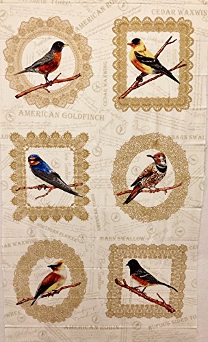 Easter Decor Decorative Fabric with Ukrainian Ornament Tablecloth Easter Ethnic White Blue Black 200x150 cm / 79