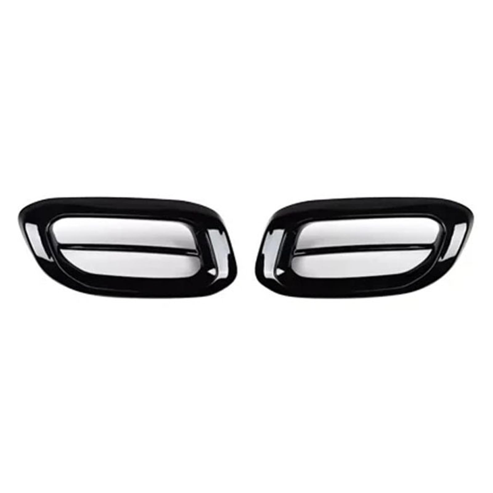2 Sztuk Car Styling Końcówka Tłumika Rury Wydechowej Tylna Pokrywa Gardła Kompatybilny Z GLE GLS Klasa W167 V167 X167 2020 + Akcesoria(Black)