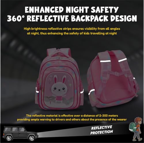Image of Elios 3D Design Kids School Bag for Kids Age 3 to 6, Preschool Nursery and Grade 1 to 3 | Bags for Boys | Backpack for Girls | Picnic, Travel |Birthday, Diwali, Gifts for Kids