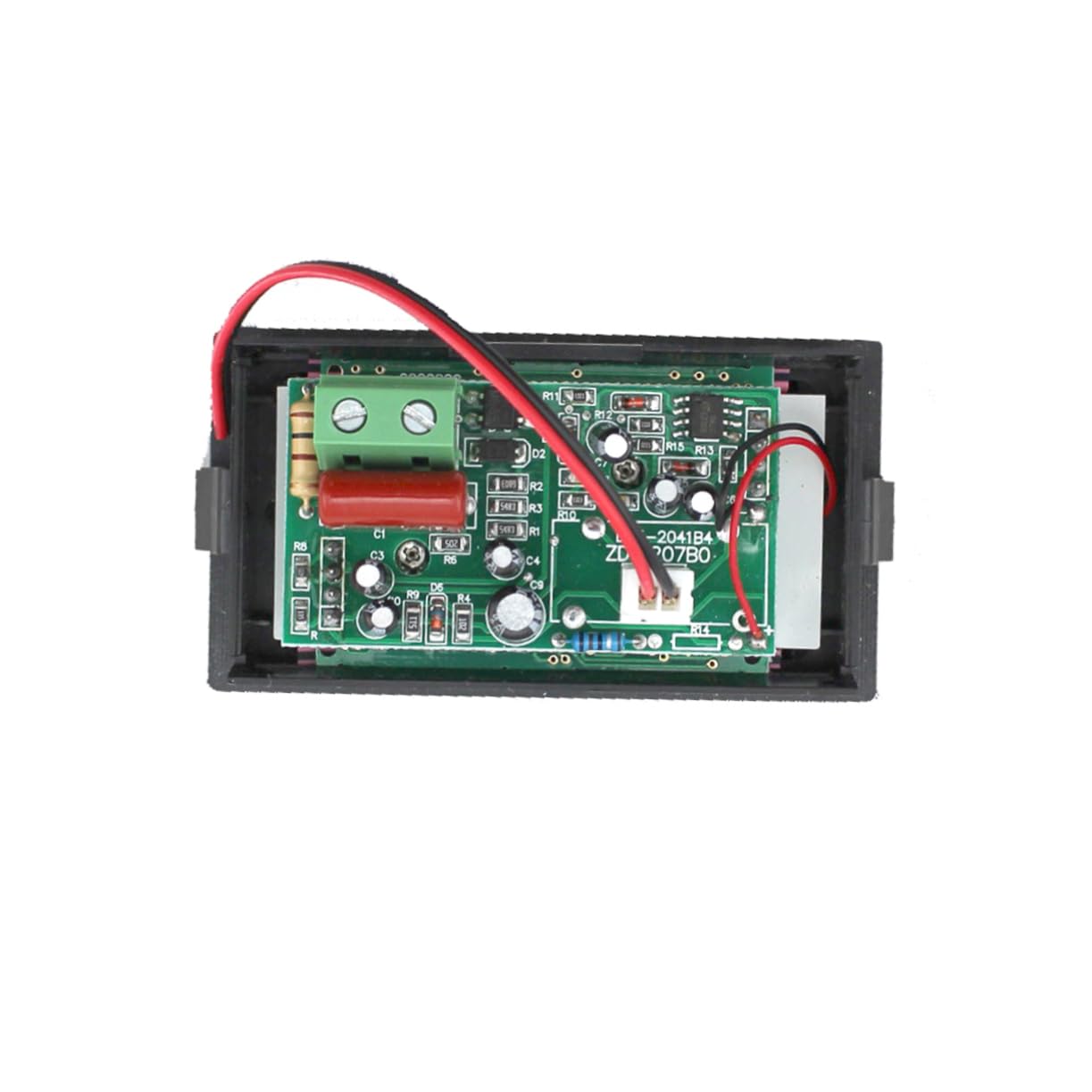 Angoily 3pcs LCD Digital Display Voltage Black Voltmeter Ammeter for Accurate Circuit Measurements Easy Setup for Appliance Monitoring