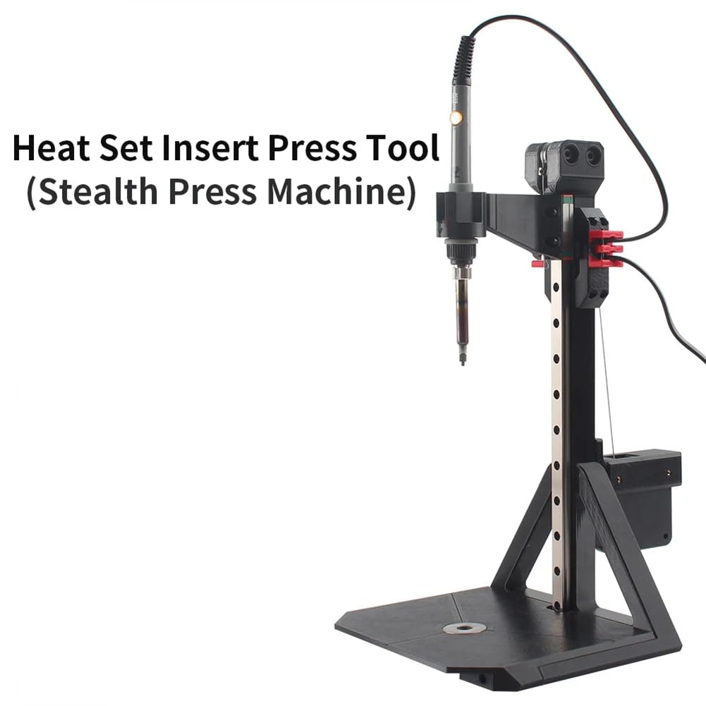 Stealth Kit Heat Set Insert Tool Lötkolben Heat Insert Nut Embedded Kit M2-M8 für 3D-Drucker EU-Stecker