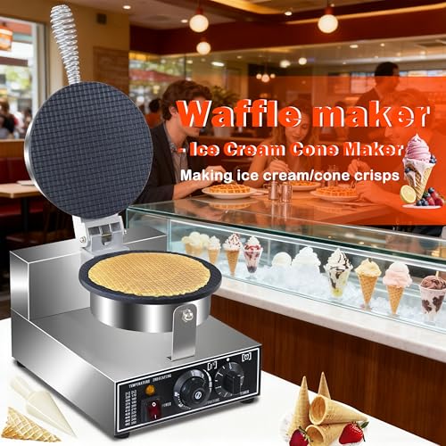Commercial Waffle Cone Maker Machine