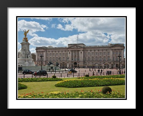 Amazon.com: Buckingham Palace, London Large 20x23 Framed and