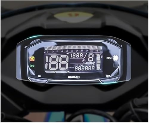 ESyem Motorcycle Screen Protector, For S&uzuki UY125 GIXXER 155 Motorcycle Speedometer Protection Film Dashboard Screen Instrument Film