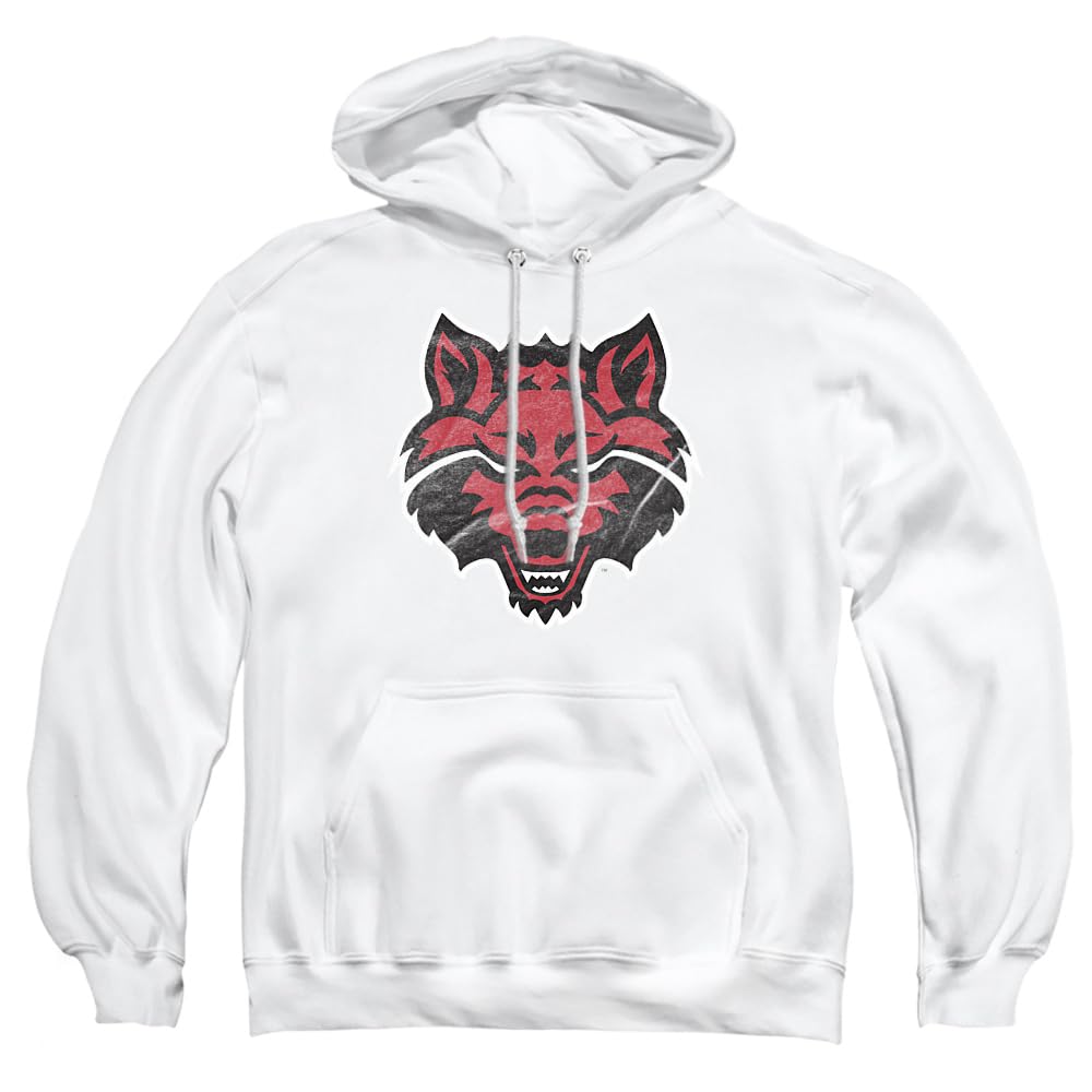 LOGOVISION Official Collegiate Distressed Primary Logo Adult Pullover Hoodie Collection — view 144
