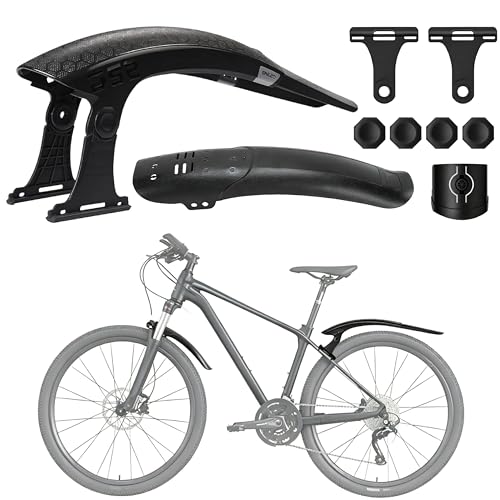 Guardabarros para bicicleta de montaña con ángulo ajustable y protección total contra salpicaduras