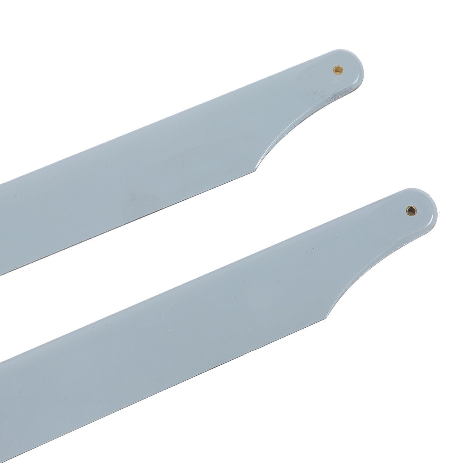 POENVFPO 2 Piezas de Palas de Helicóptero de Control Remoto, Piezas de Pala de Rotor Principal de Helicóptero RC con Poco Ruido para Flywing BELL206 UH1
