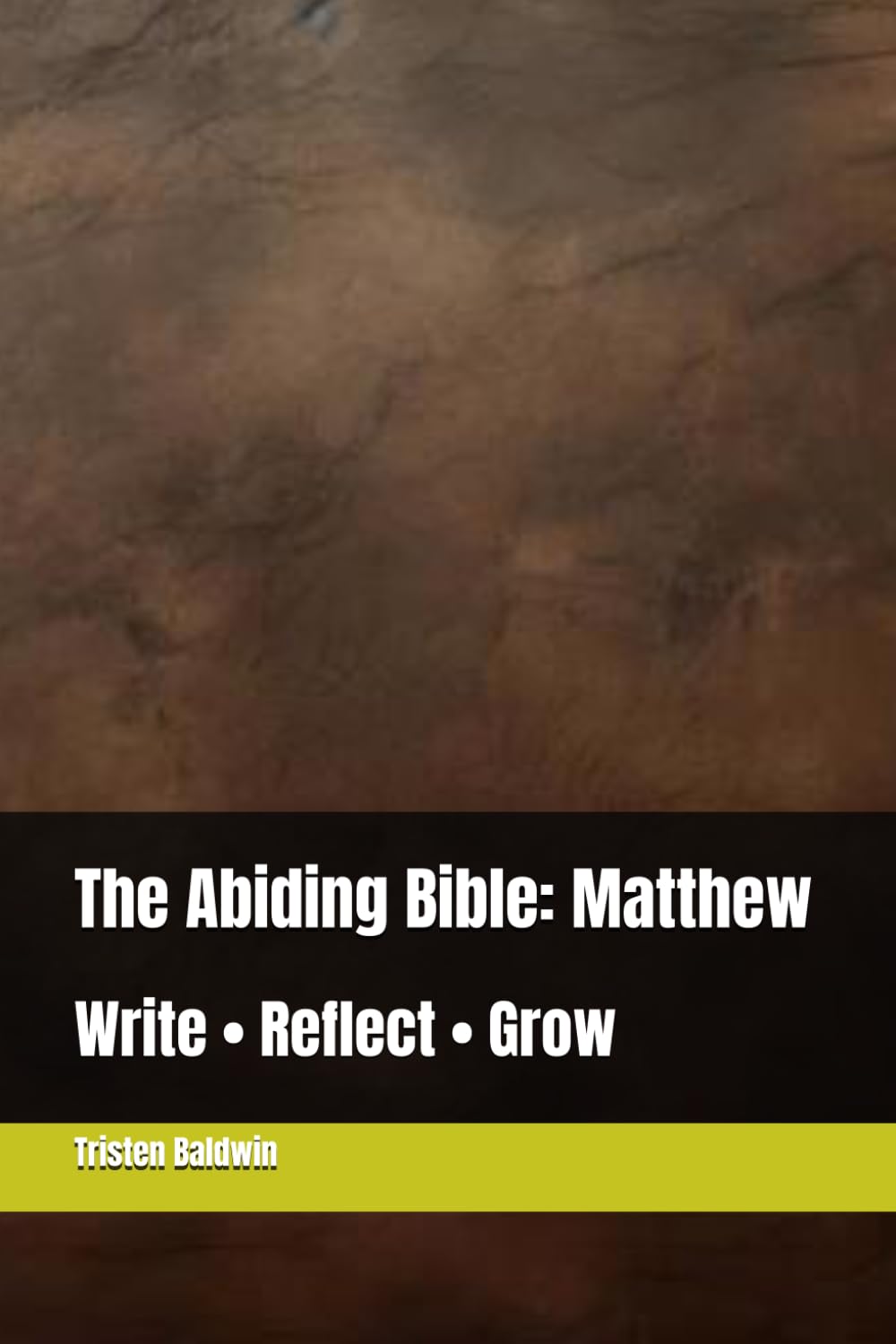 The Abiding Bible: Matthew: Write • Reflect • Grow (The Abiding Bible: The Gospels)