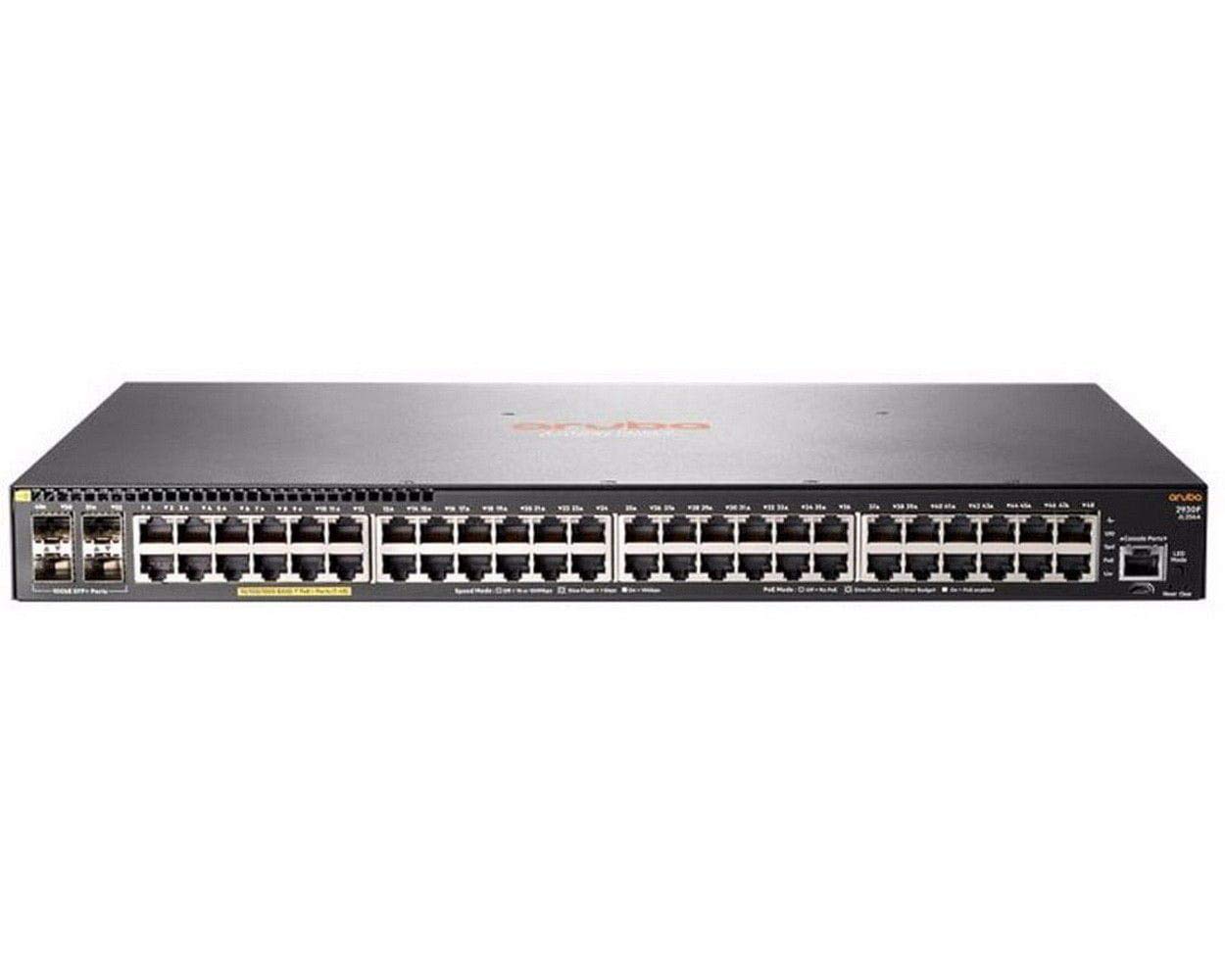 HP Aruba 2930F 48G 4SFP Switch - 48 Ports - Manageable - 4 x Expansion Slots - 1000Base-X, 10/100/1