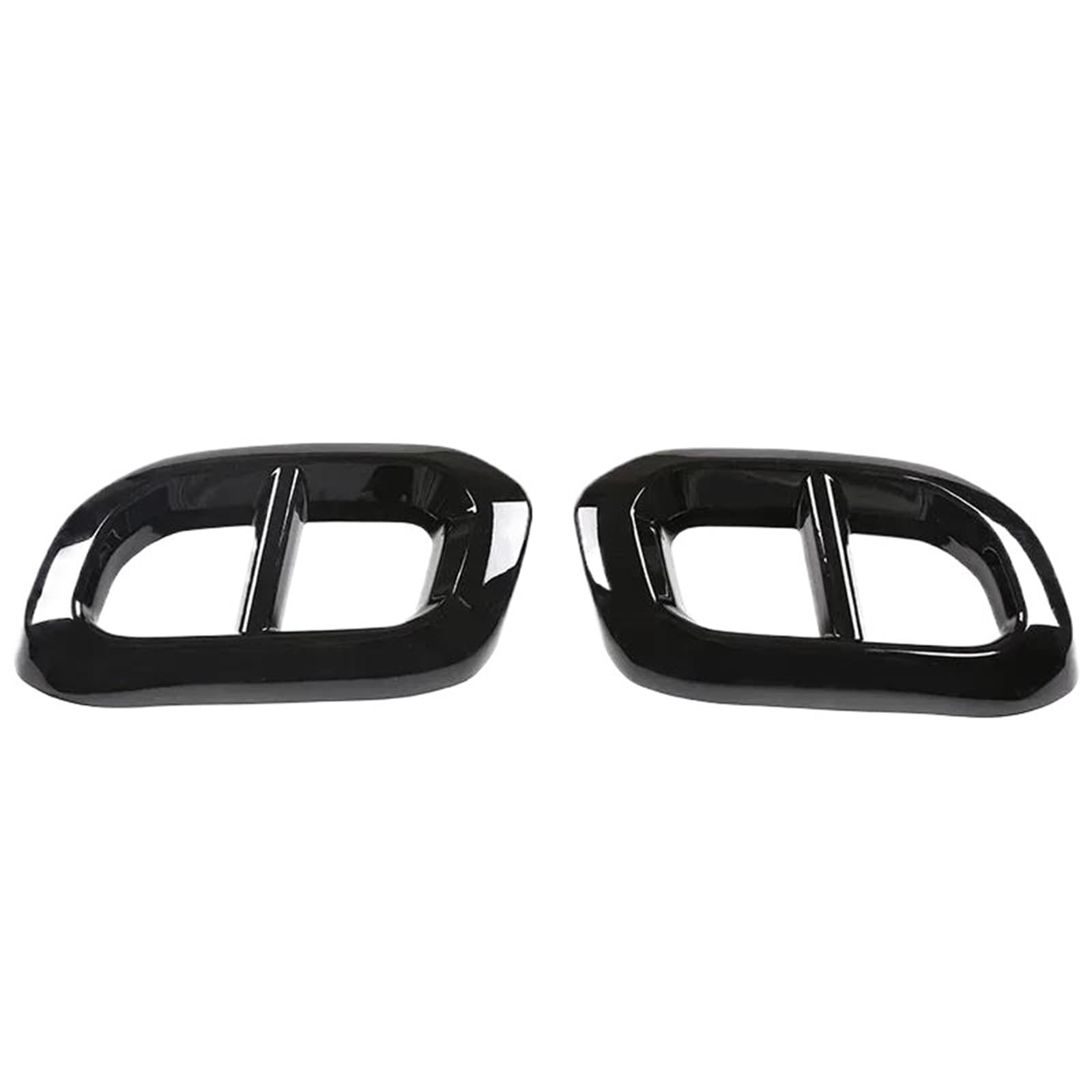 for Mercedes for Benz GLC GLE GLS Class X253 C253 C167 X167 W167 V167 2020 2021 2022 Car Exhaust Pipe Cover Trim Stickers Car Tail Throat(Black)