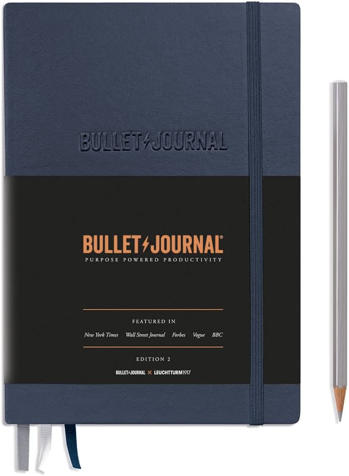 LEUCHTTURM1917/Leuchtturm Bullet Journal - Edition2 Bullet Journal® - Edition 2 Medium (A5) Blue 366244