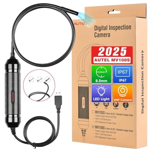 Can pressure washers damage pipes Autel MV108S Professional Inspection Camera