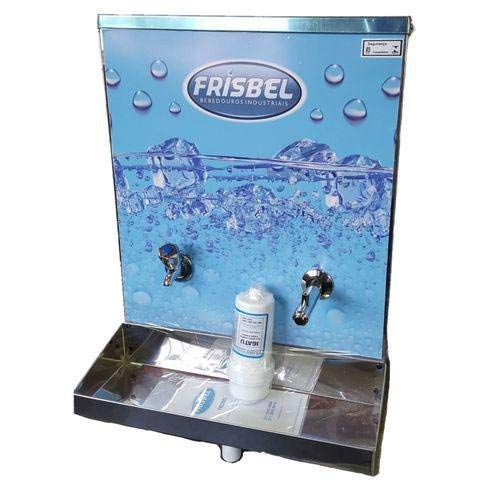 Bebedouro De Água Frisbel 20 Litros Bancada Aço Inoxidável 220v