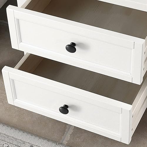 Miniatura 5 de 30 pomos redondos negros para gabinetes de cocina, pomos negros de 1.2 pulgadas, manijas de gabinete, tiradores de cajón de cocina, tiradores de