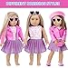 American 18 Inch Doll Makeup Accessories And Clothes,Tote Bag Set For 18