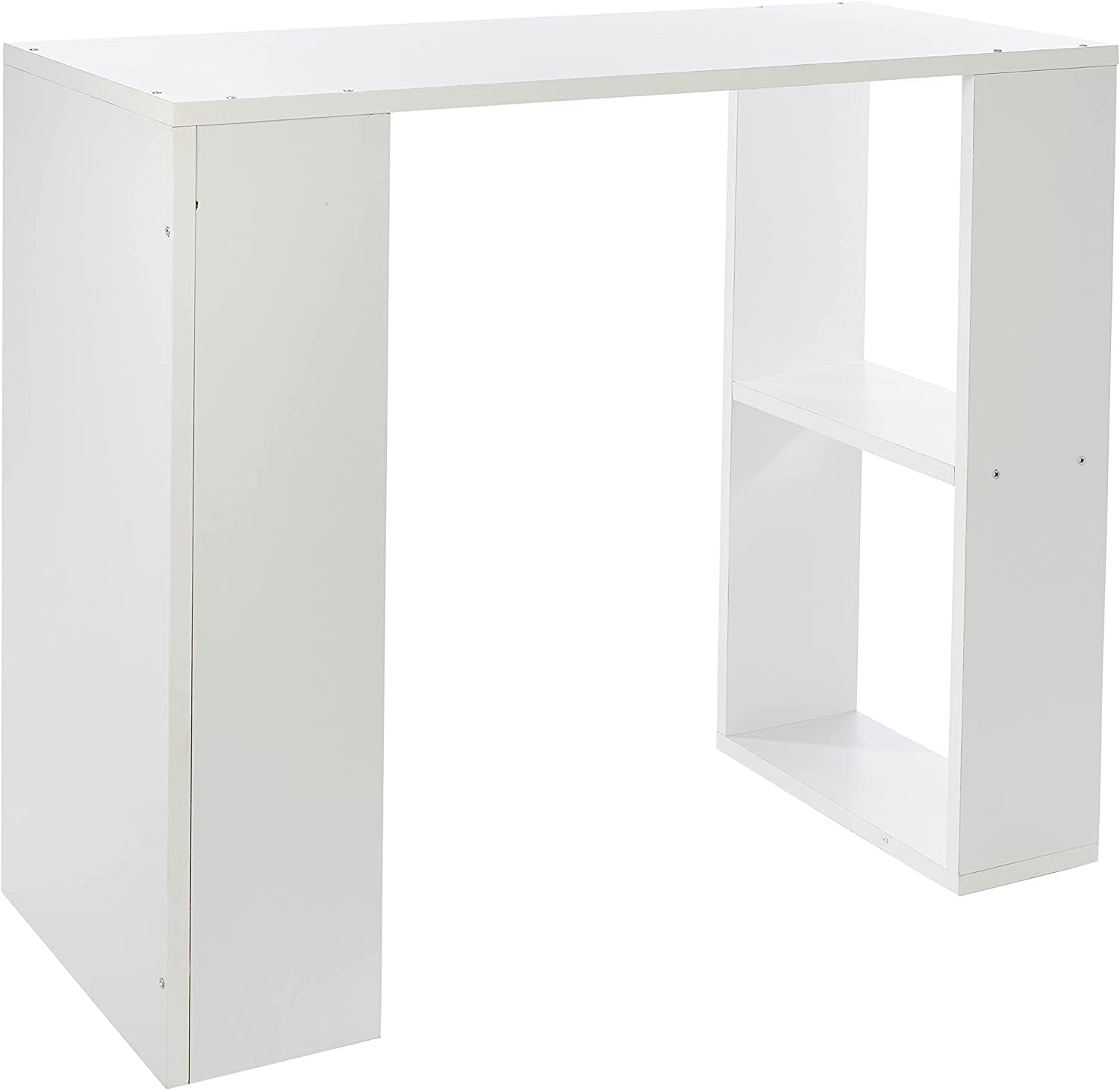 Bravo Nano Studying Desk, White - 75 cm x 90 cm x 40 cm