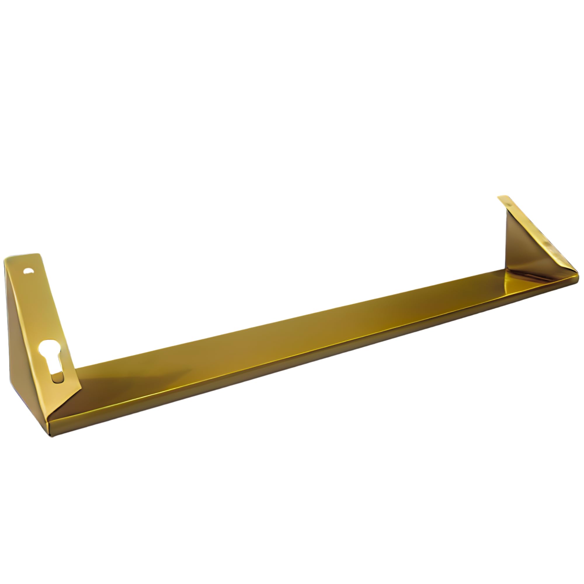 Magflap Brass Effect Letterbox/Mailbox Cover Security Cowl - Letterbox Security Cover | Mail Slot Cover Phishing Preventation | Letterbox Security Cover By Magman® (Brass Effect)