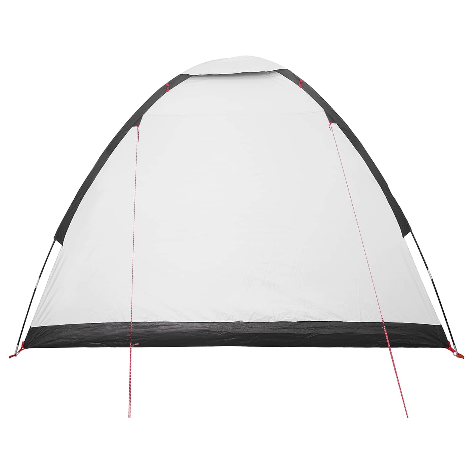 Tienda de campaña con techo blanco apagón 275 x 215 x 125 cm, 1 habitación, poliéster impermeable para 4 personas, fácil para familias, camping al aire libre para verano