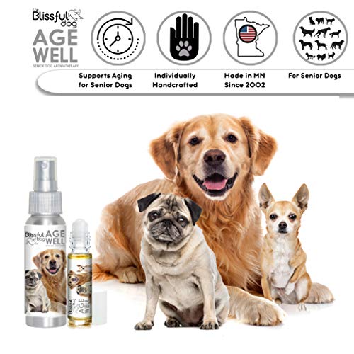 Image of The Blissful Dog 3 Old Friends Age Well Dog Aromatherapy Roll-On, 0.45oz