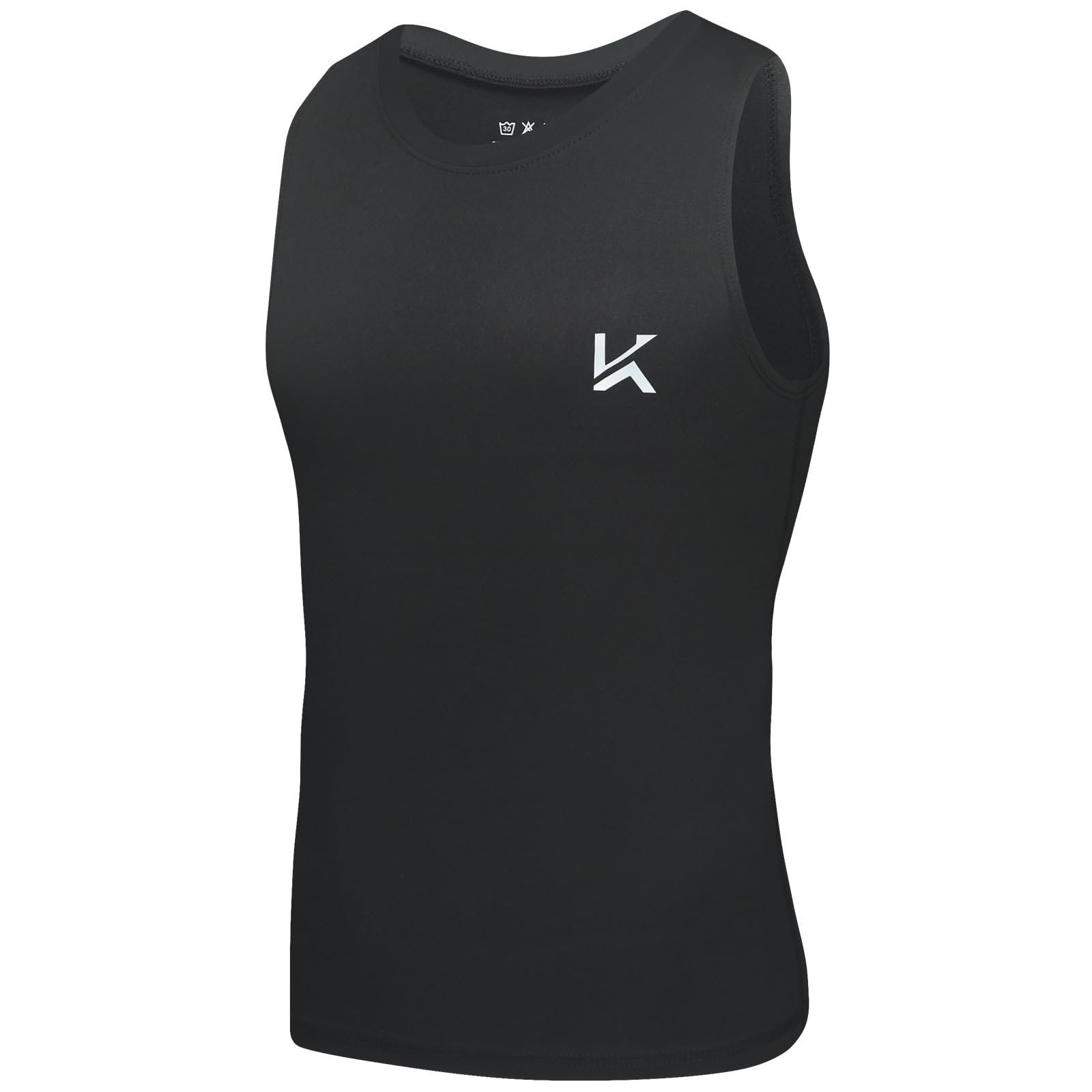 Boys Tank Top Athletic Compression Sleeveless Shirt Quick Dry Basketball Football Undershirt Base Layer-image-7