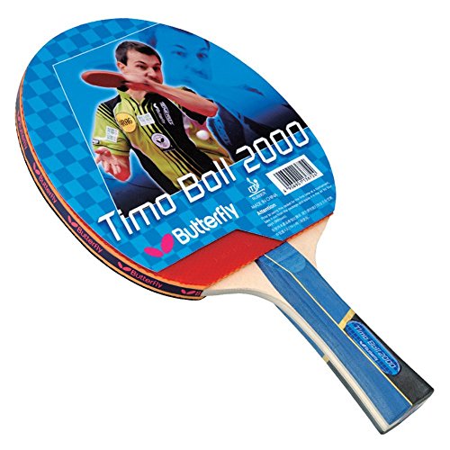 Image of Butterfly 8829 Timo Boll 2000 Wood Table Tennis Racket (Multicolour)