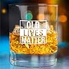 Old Lives Matter Whiskey Scotch Glass 11 oz- Funny... #4