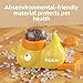 Dog Snack Auto Feeder - Food Toys | Turtle Toy Interactive for Pets, Mental Stimulation Training (White)