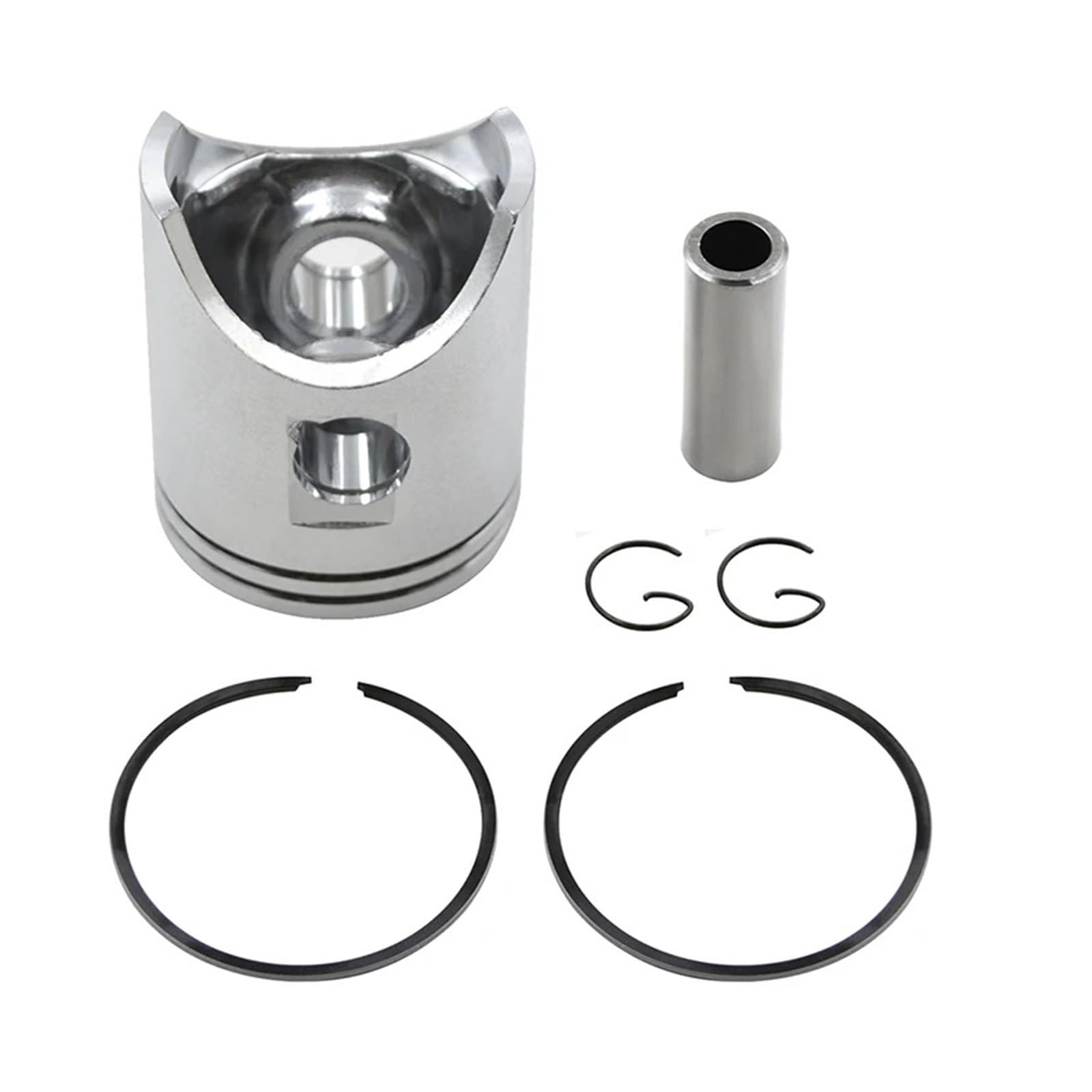 Kit pistone e fasce elastiche for motore di motocicletta a 1 corsa con perno da 54 mm e 16 mm for NSR125, fasce elastiche for NSR 125 125CC