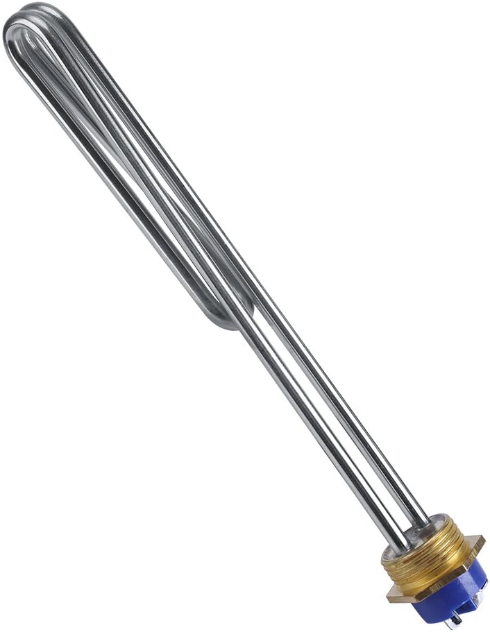 Haofy Water Heating, 220V 3000W Stainless Steel Electric Immersion Heater Tube Water Heating Element Heating Home Travel Use