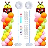 2 Set Thicken Balloon Column Stand Kit Balloon Stands for Floor Balloon Tower Decorations for Weddin