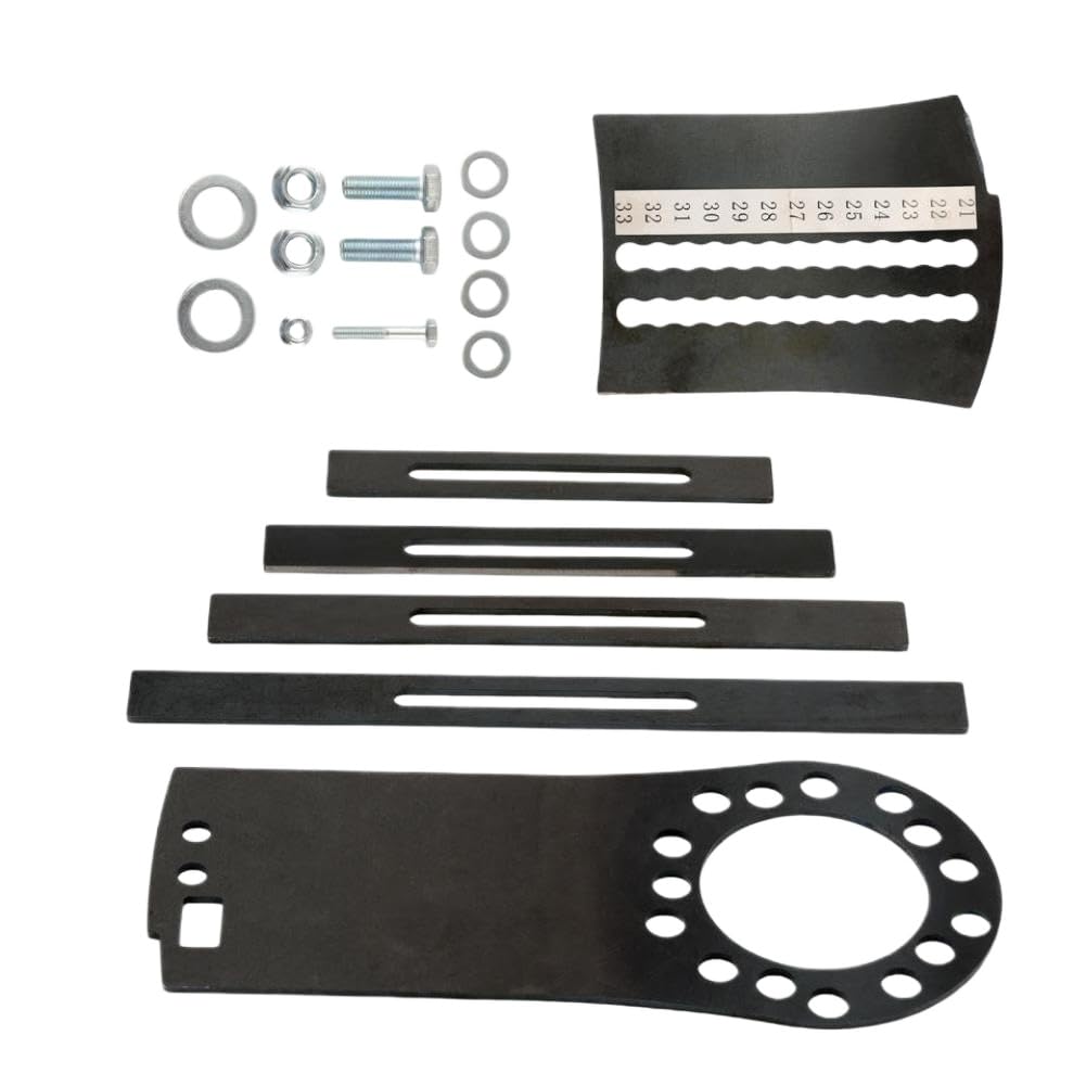 Medidor de Herramienta de medición de combinación de neumáticos de Rueda para Cubo 5x4,5 5x4,75 y 5x5
