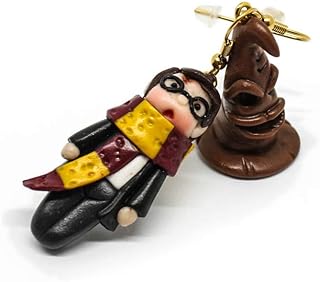 Orecchini pendenti Harry Potter e cappello parlante kawaii