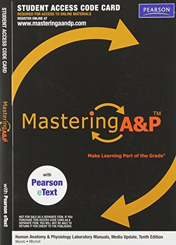Mastering A&P Access Code for Human Anatomy & Physiology Laboratory ...