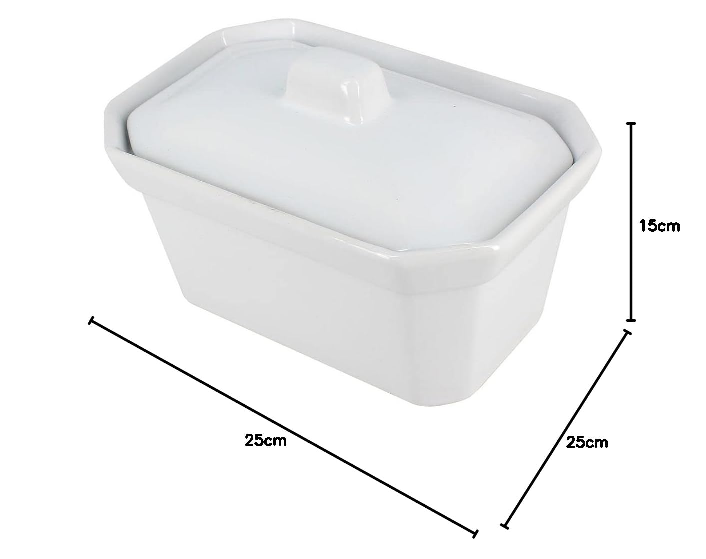 5040064 The Kitchenette - Coffret à Foie Gras - 1 Terrine 0.6 L + 1 Lyre en Inox + Ardoise de Service