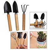 Mini Gartenwerkzeug sind ideal für Graben,Jäten,Lockern Boden,Umpflanzen und mehr.