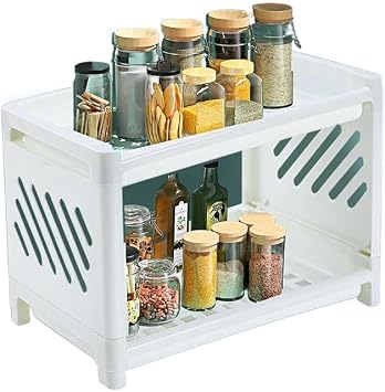 Seasoning storage rack, household kitchen, rotatable seasoning storage rack, adjustable oil, salt, soy sauce, vinegar seasoning can rack #14