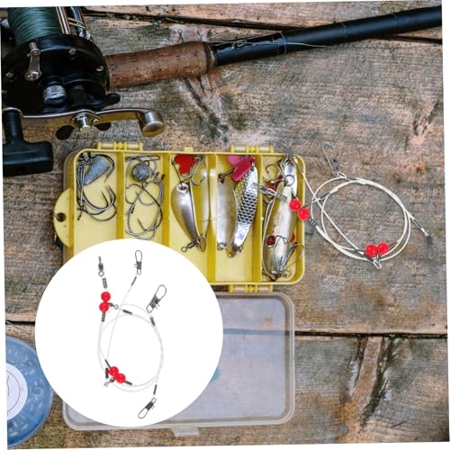BESPORTBLE Equipo De Líderes De Pesca Con Giratorios miniatura 7